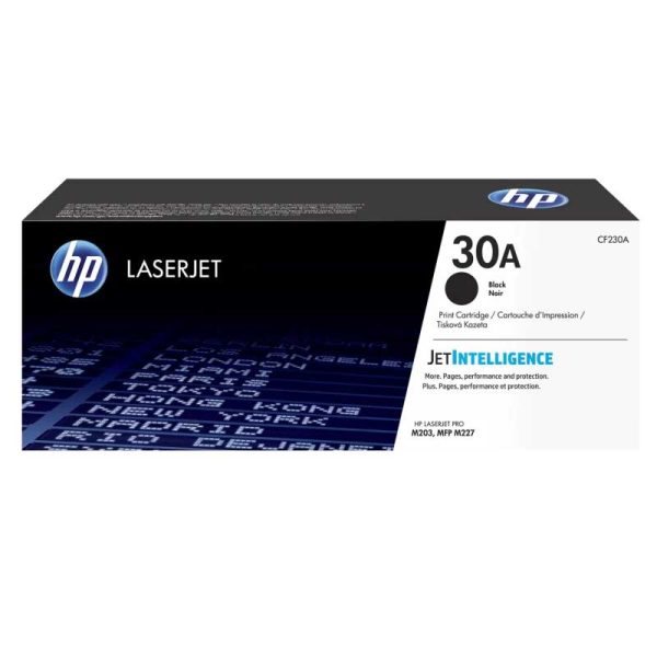 شارژ کارتریج HP 30A