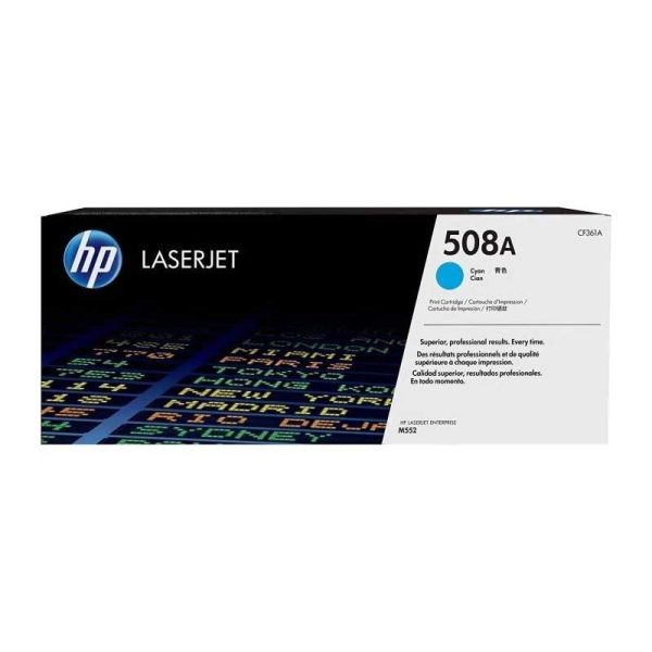 شارژ کارتریج رنگی HP 508A